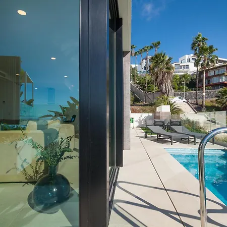 F With Private, Heated Pool And Amazing Ocean View The View Tenerife Villa *