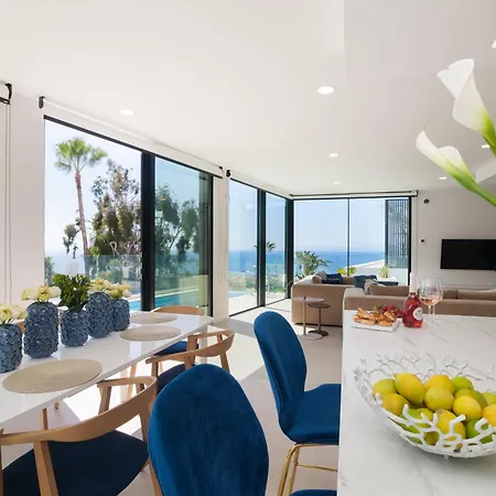 Villa F With Private, Heated Pool And Amazing Ocean View The View Tenerife *