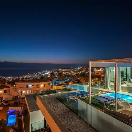 F With Private, Heated Pool And Amazing Ocean View The View Tenerife Villa *