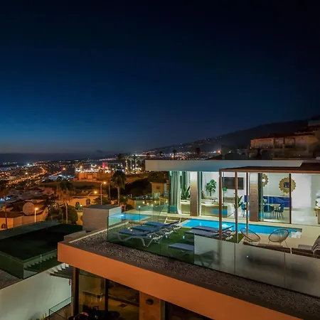 Villa F With Private, Heated Pool And Amazing Ocean View The View Tenerife *