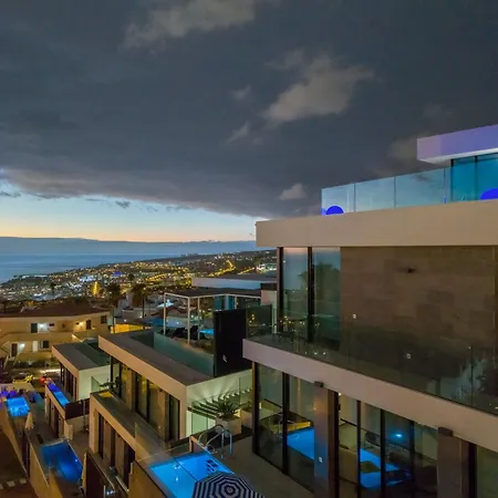 Villa F With Private, Heated Pool And Amazing Ocean View The View Tenerife *
