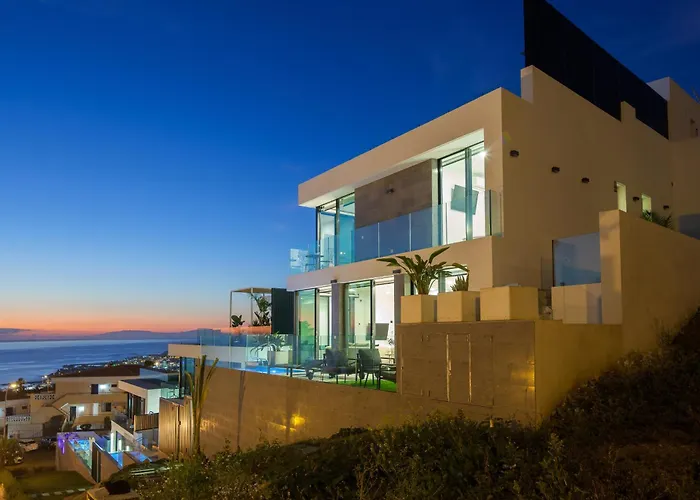 Vila 200m² New F With Private, Heated Pool And Amazing Ocean View. Costa Adeje (Tenerife)